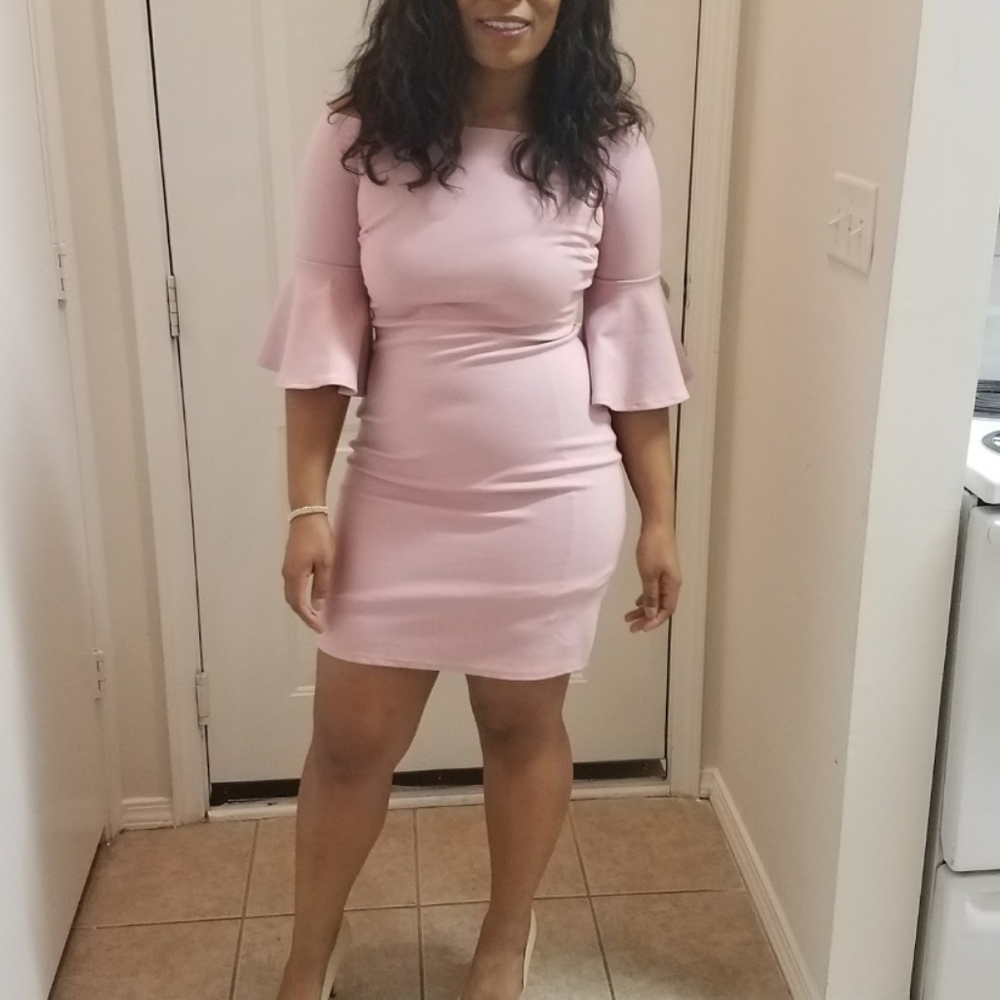 Pink dress